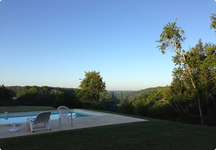 Morgen i Dordogne