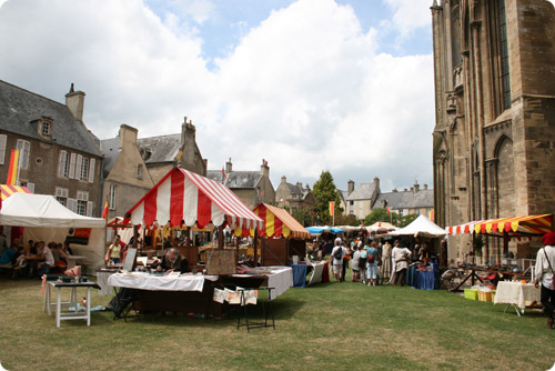 Middelaldermarked i Bayeux