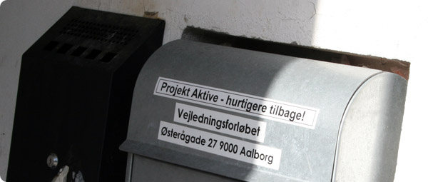 Projekt Aktive - hurtigere tilbage