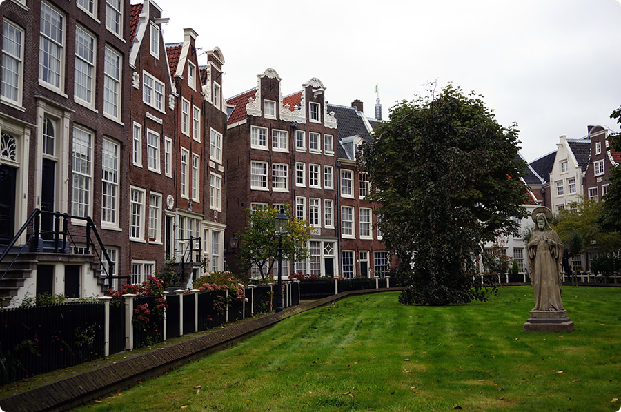 Begijnhof i Amsterdam