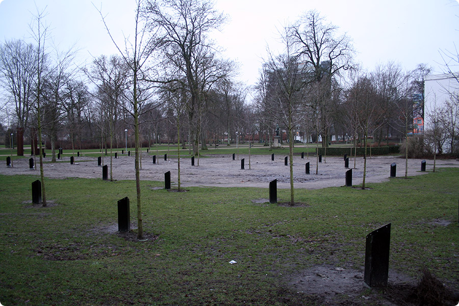 De syngende træer i Kildeparken