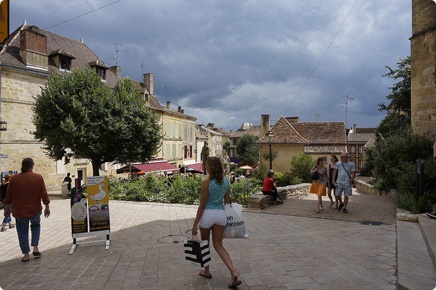 Bergerac, Dordogne, Frankrig, Sommeren 2014