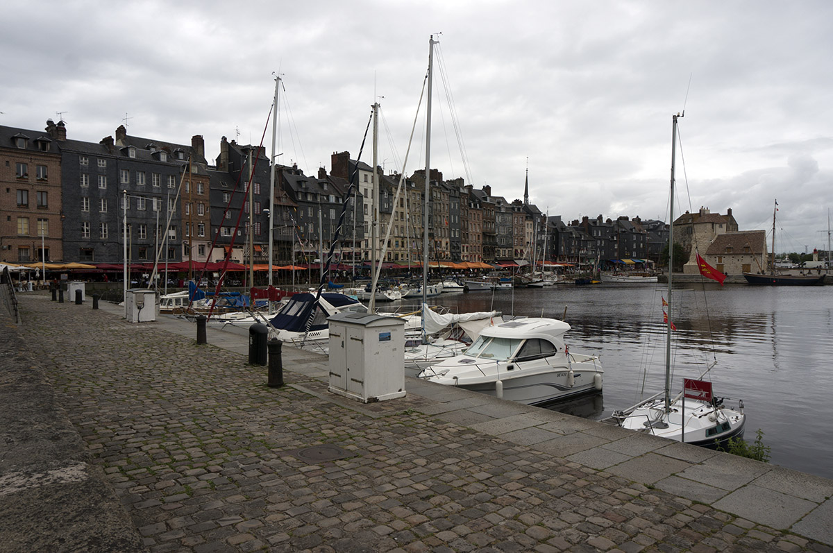 Honfleur, Normandiet, sommeren 2015