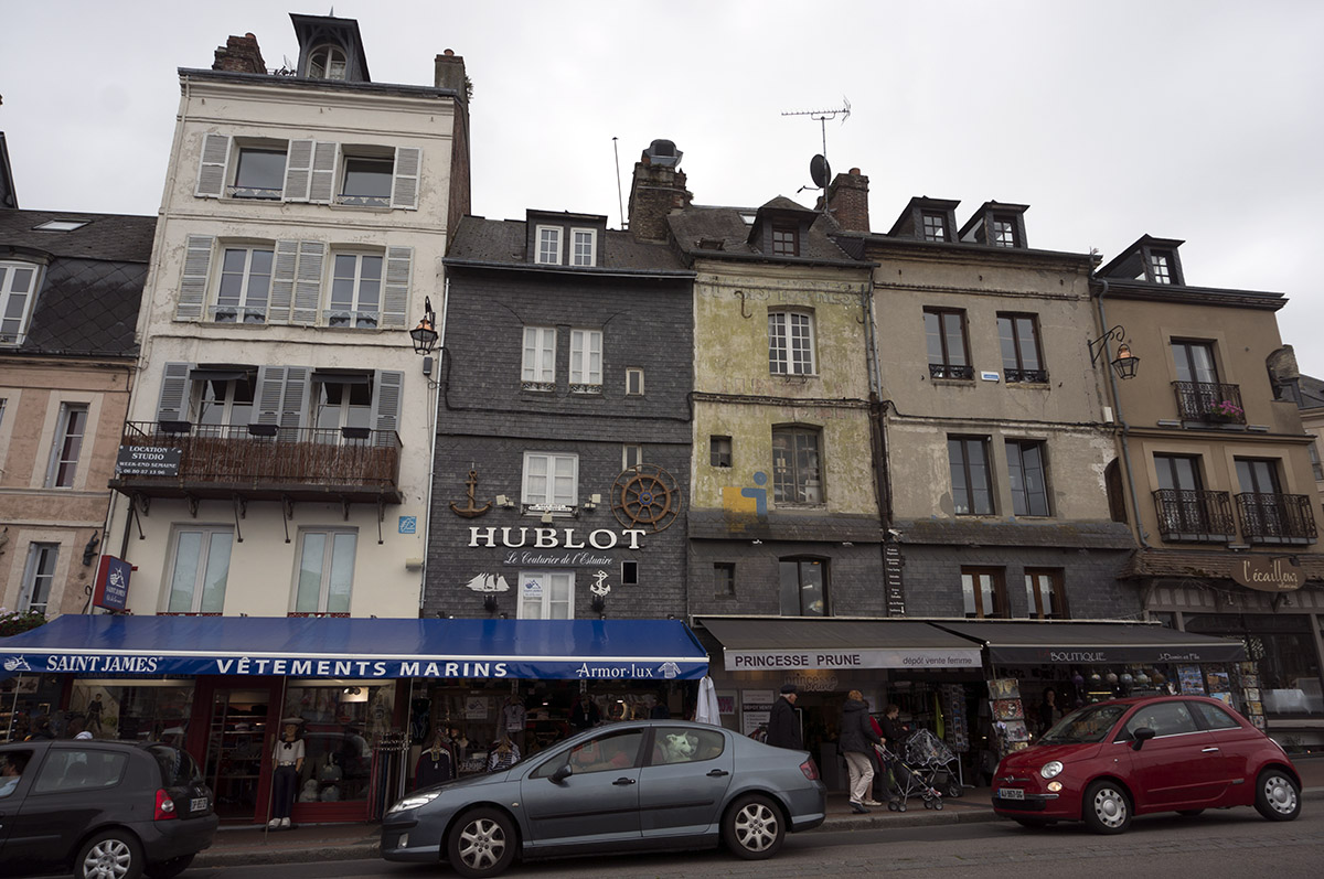 Honfleur, Normandiet, sommeren 2015