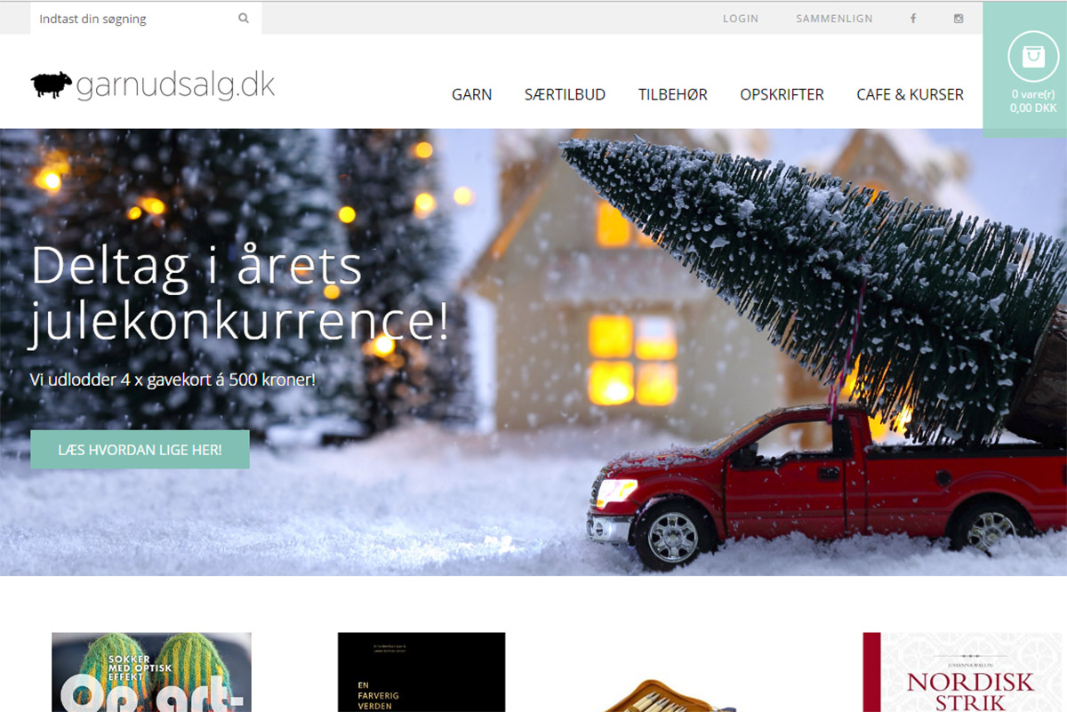 Julekonkurrencen hos Garnudsalg - Kulminationen på mere end et halvt års arbejde