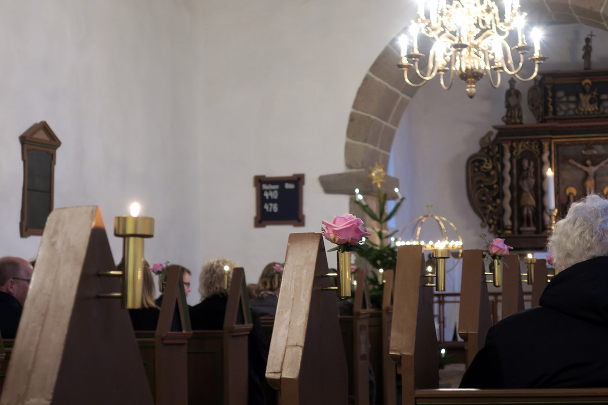 Julebryllup 2016, Vesløs Sognekirke