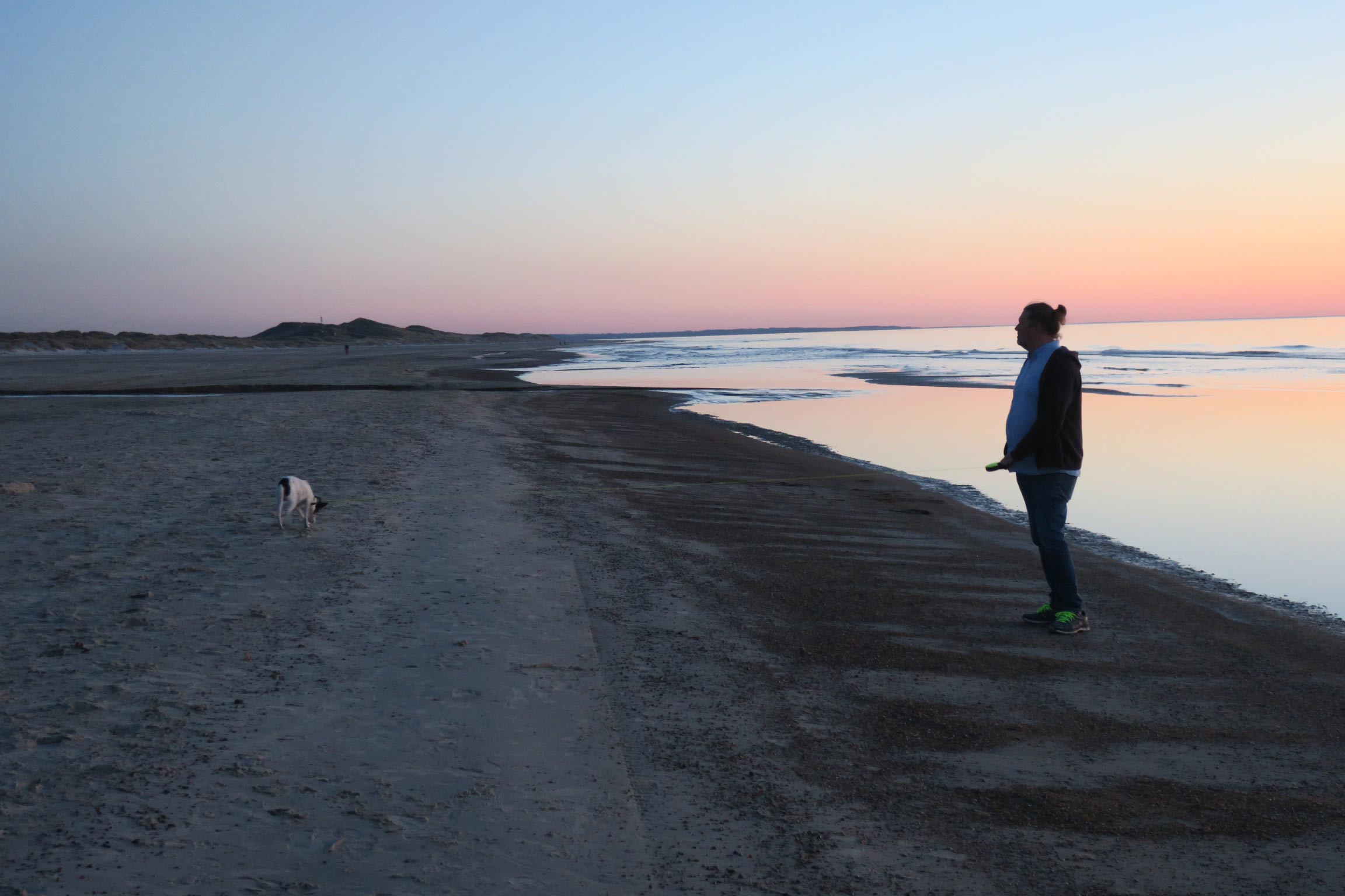 Aftener på stranden